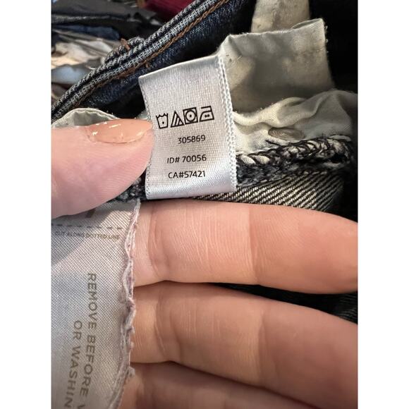 Ann Taylor Loft Curvy Straight Jeans Women's 25/ 0 Denim Stretch Cotton Blend - Picture 11 of 11